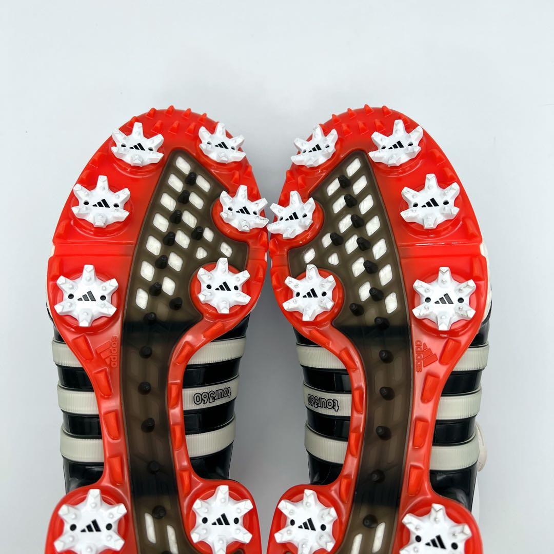 【美品】 アディダス ゴルフシューズ TOUR360 BOA 白 26cm