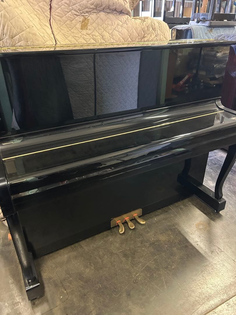 超価格、カワイ、DS5E、新品サイレント取付、Wハンマー、メッキピン、1台限り！