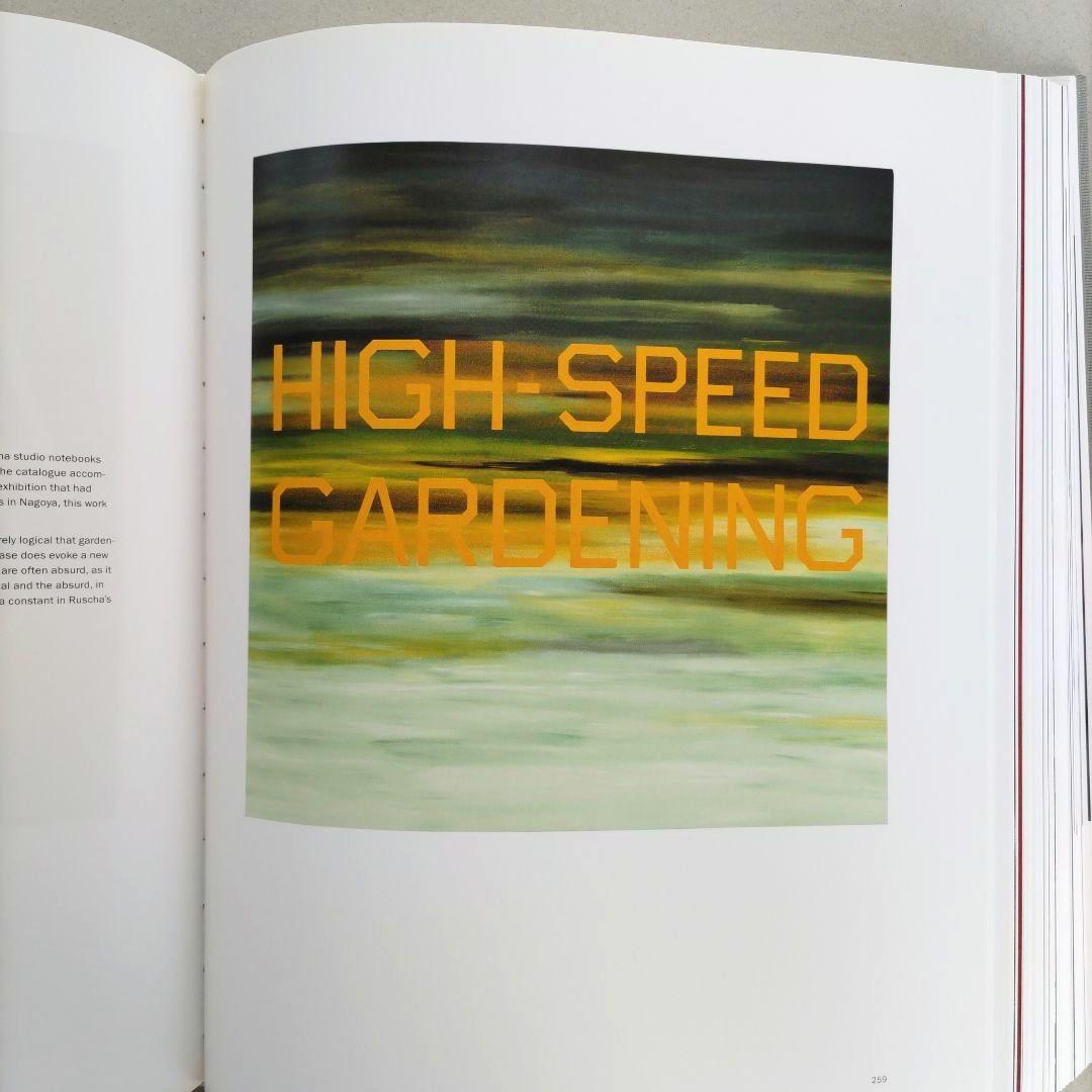 EDWARD RUSCHA /カタログ・レゾネ 絵画 第3巻1983-1988年