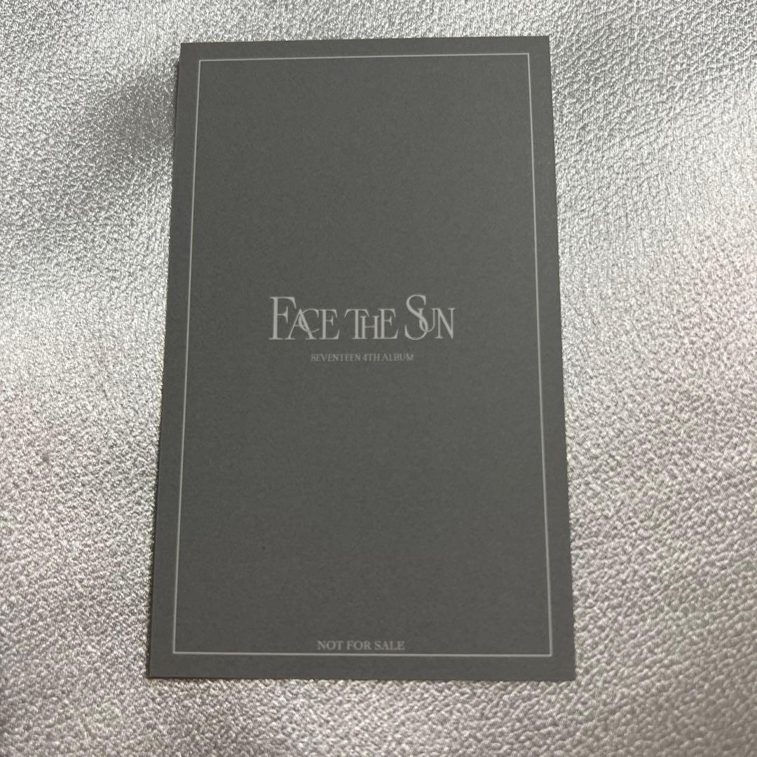 seventeen face the sun ラキドロ ユニバ トレカ ウォヌ