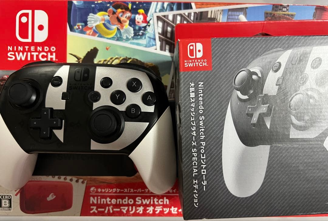 Nintendo Switch マリオ オデッセイセット + ソフト5本