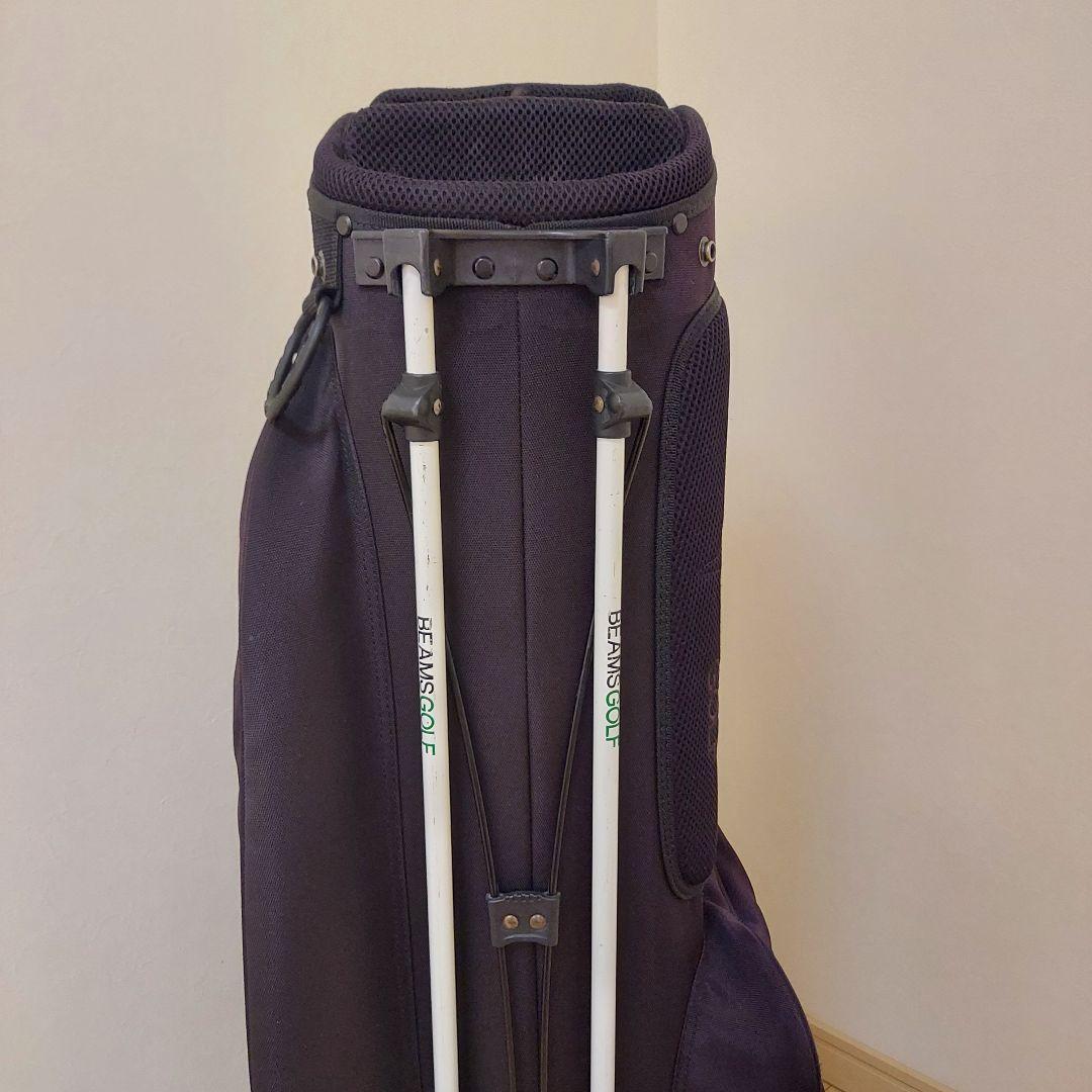 BEAMS GOLF ビームスゴルフ キャディバッグ スタンド ★ヘッドカバー付