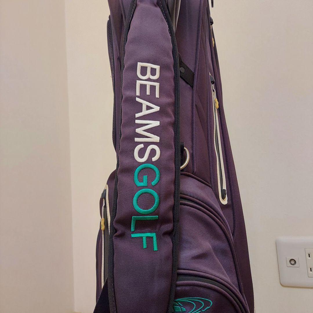 BEAMS GOLF ビームスゴルフ キャディバッグ スタンド ★ヘッドカバー付