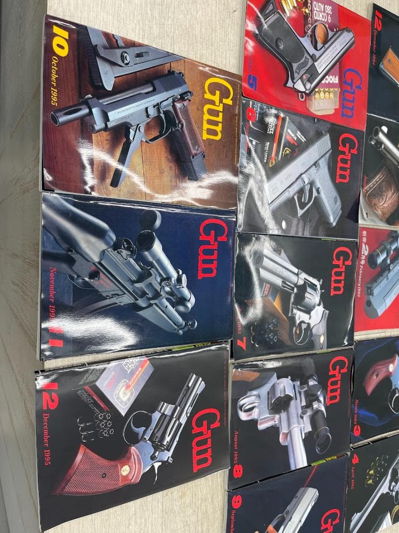 月刊GUN 1993-1995年 臨時増刊 GUNs DIGEST 33冊