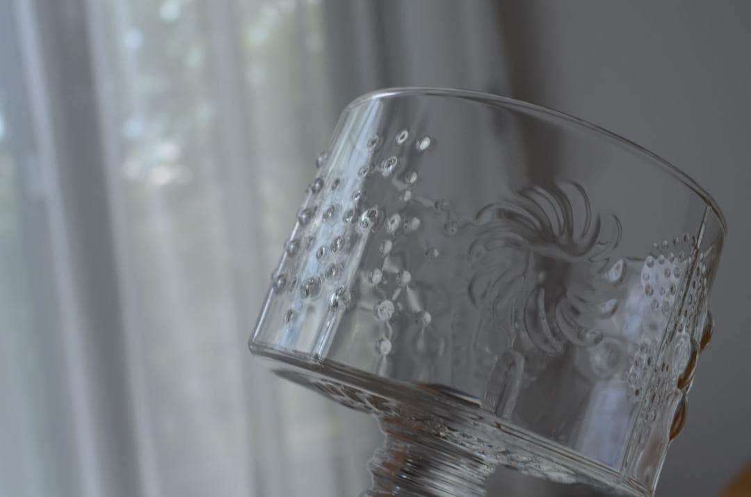 アラビア●フローラ●デザートボウル脚付2セット●Nuutajarvi