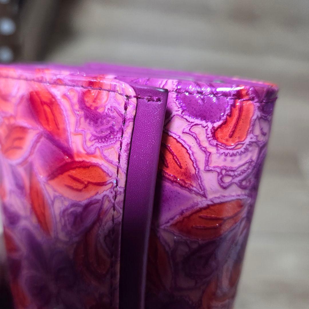 ANNA SUI 花柄 長財布 がま口