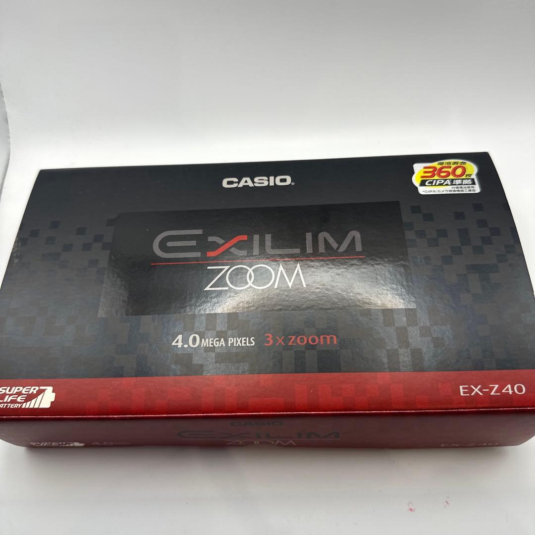 CASIO EXILIM EX-Z40 コンパクトデジタルカメラ【動作確認済】