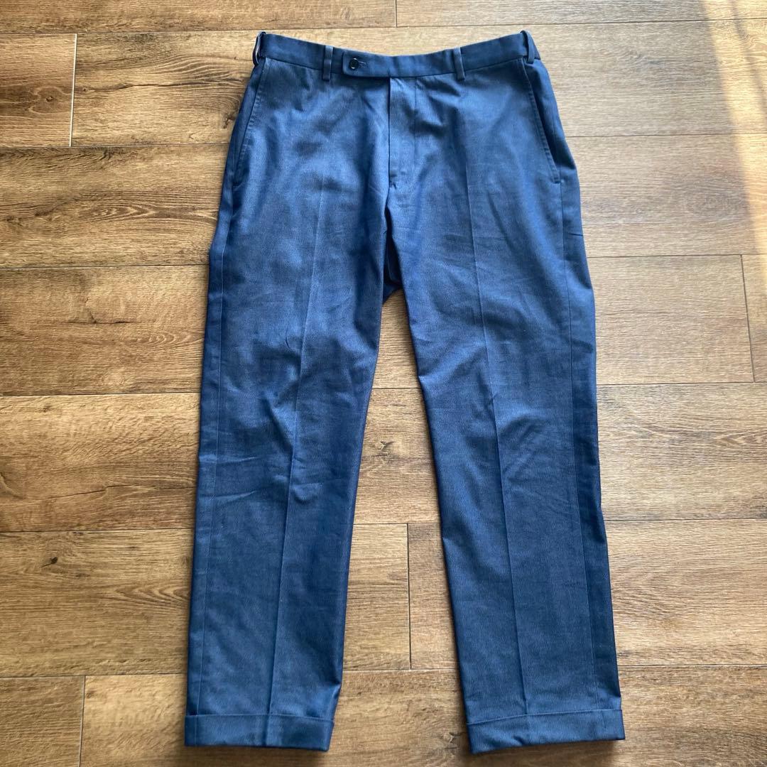 美品 ビームスハート ストレッチデニム3ピース セットアップスーツ L/XL