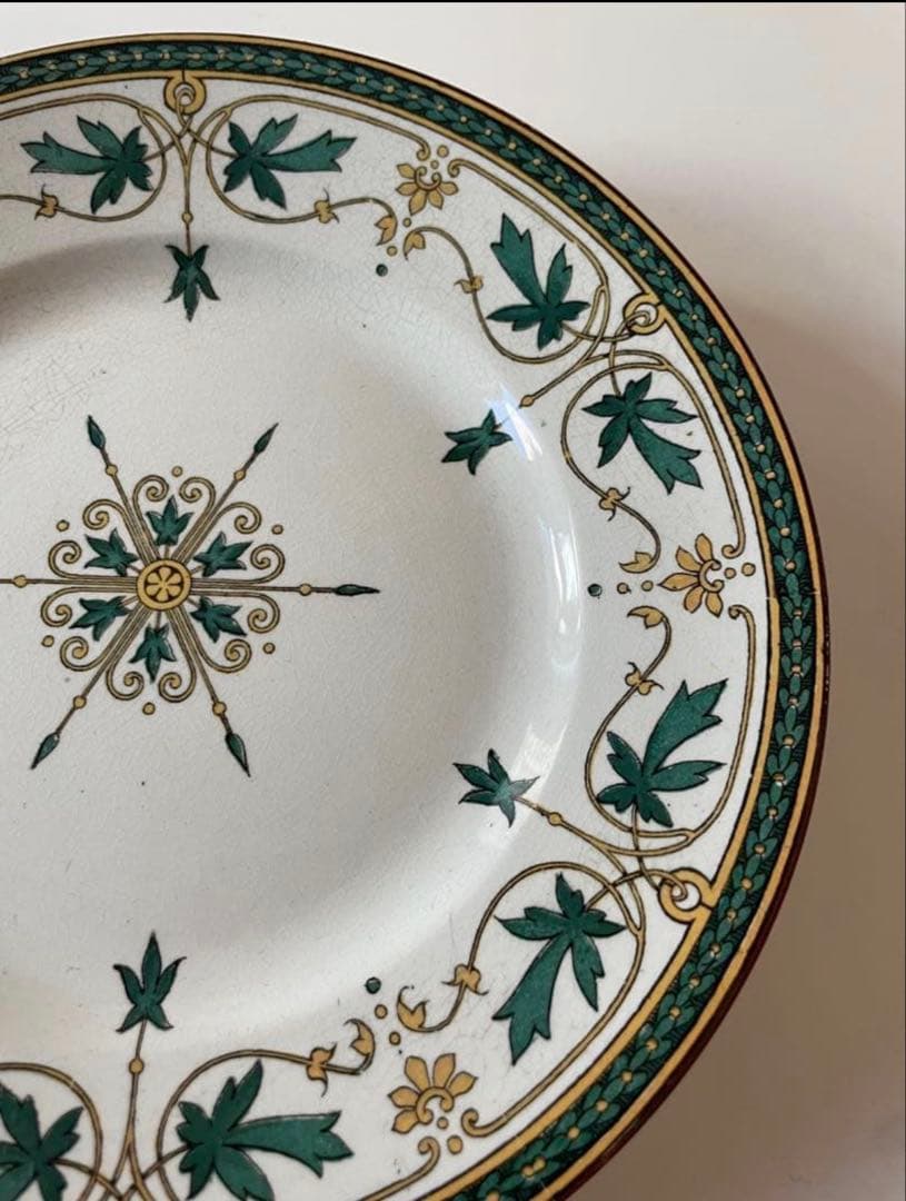 Sarreguemines サルグミンヌ　アンティークコンポティエ