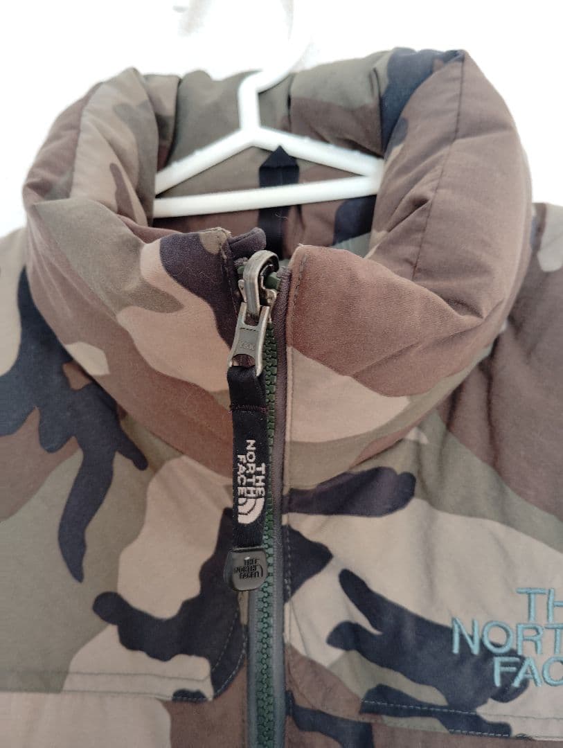 THE NORTH FACE カモフラージュ ダウンベスト