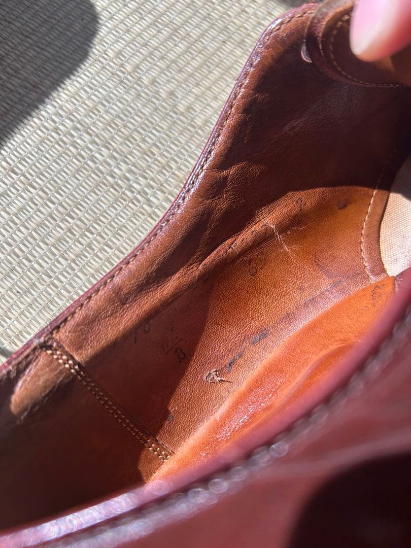 オールデン　Alden Vチップ　US10B 約27cm