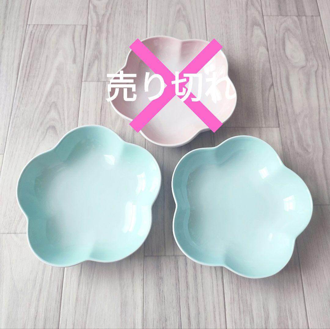 ルクルーゼ　フラワーディッシュ　6枚セット