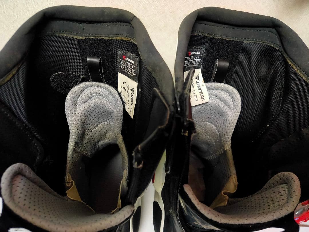 Dainese バイクブーツ ホワイト/ブラック