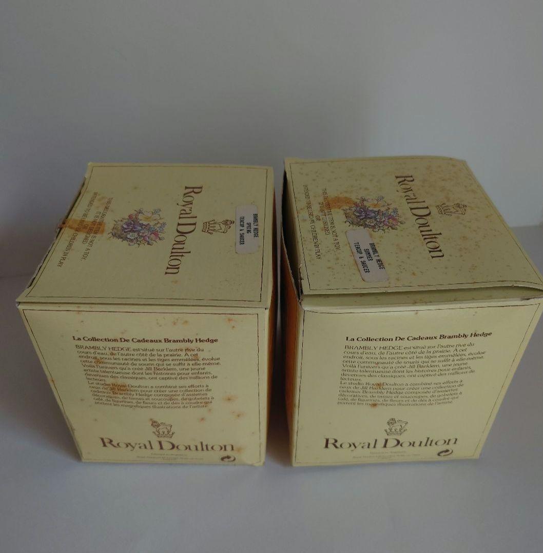 ロイヤルドルトン　ブランベリーヘッジ　春　夏　2客セット　未使用