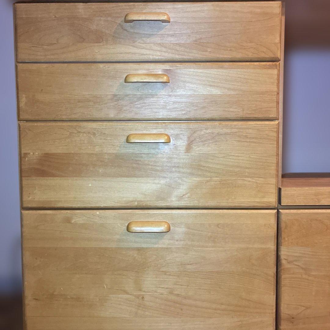 か*に様 MOMO natural VIBO モモナチュラル 食器棚