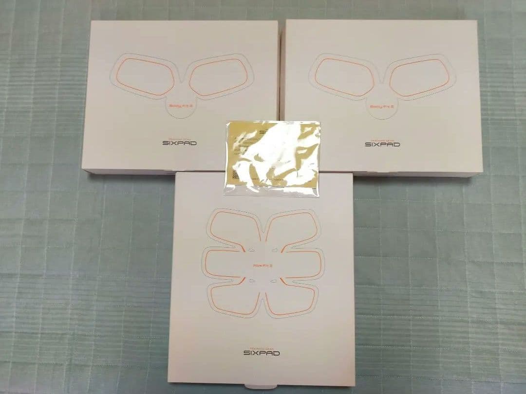 美品 SIXPAD充電式 AbsFit2×1・BodyFit2×2・ジェルシート