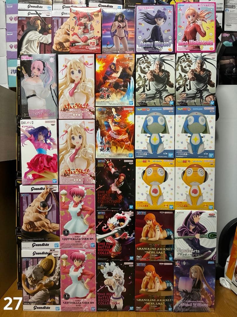 特価 最新 プライズフィギュア 56個 まとめ売り【ワンピース、遊戯王、ウマ娘】