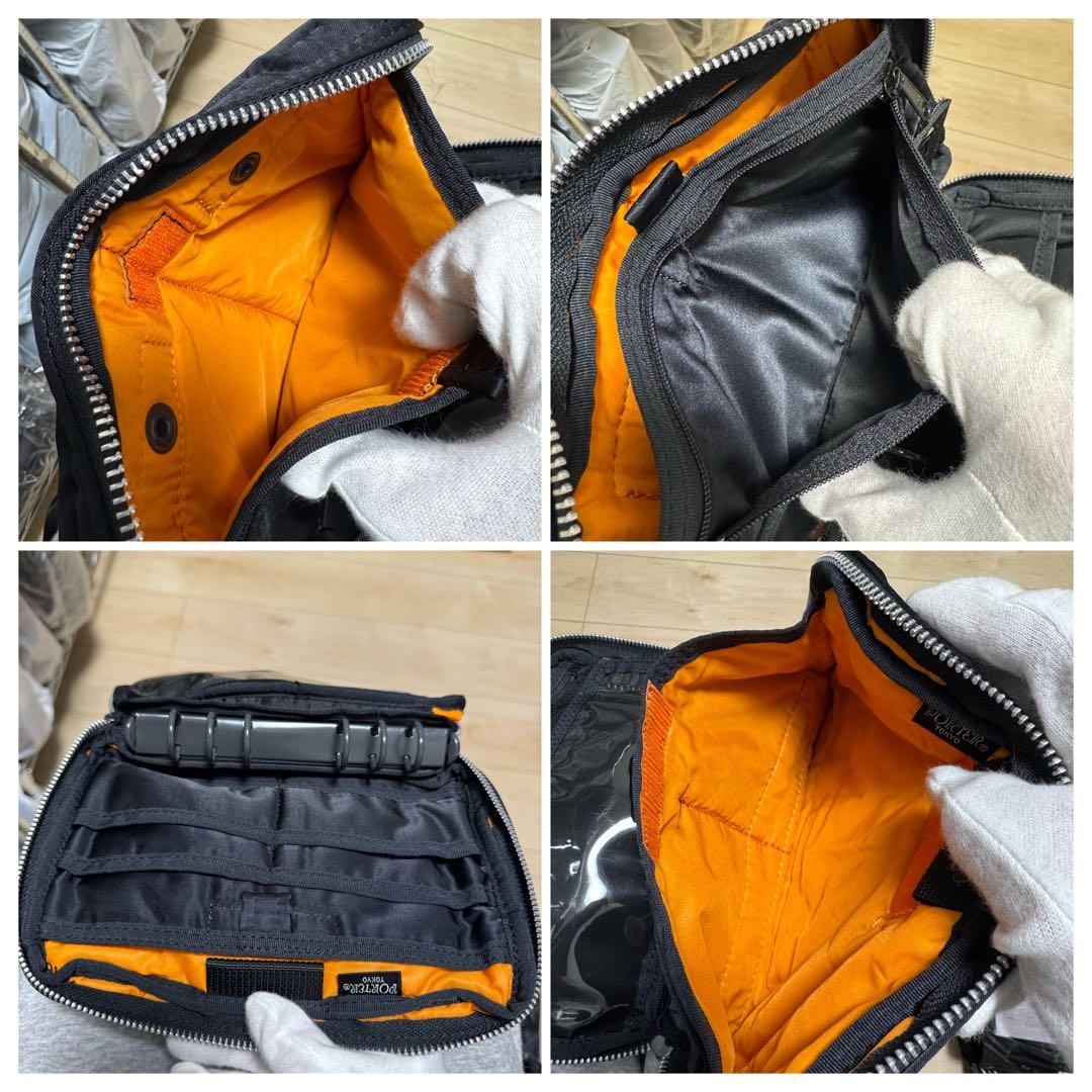 【新品同様】ポーター PORTER TANKER タンカー　手帳カバー　黒