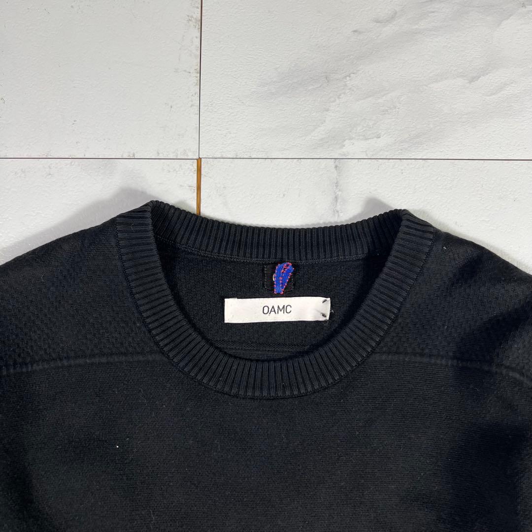 OAMC コットンニット テクスチャードニット ブラック