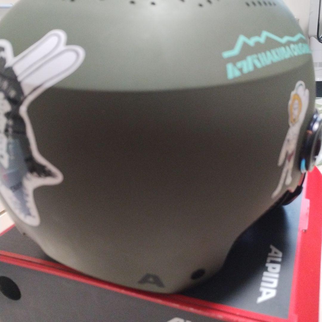 ク*パ様 ALPINA(アルピナ) スキースノーボードバイザーヘルメット ミラー