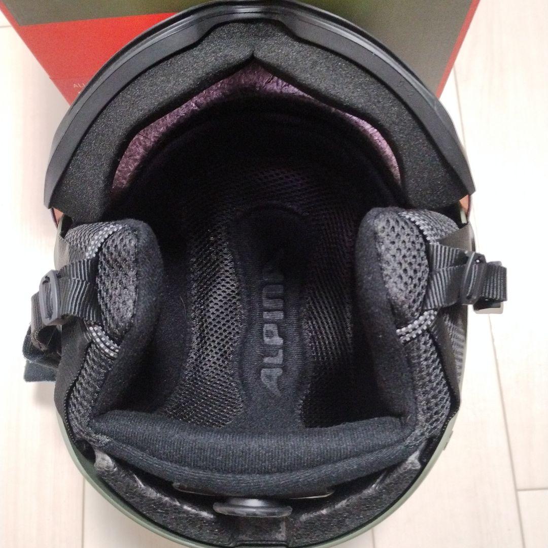 ク*パ様 ALPINA(アルピナ) スキースノーボードバイザーヘルメット ミラー