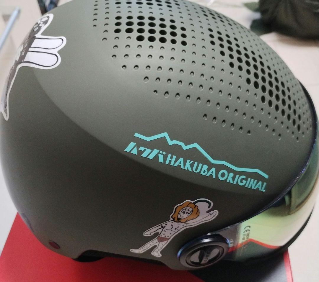 ク*パ様 ALPINA(アルピナ) スキースノーボードバイザーヘルメット ミラー