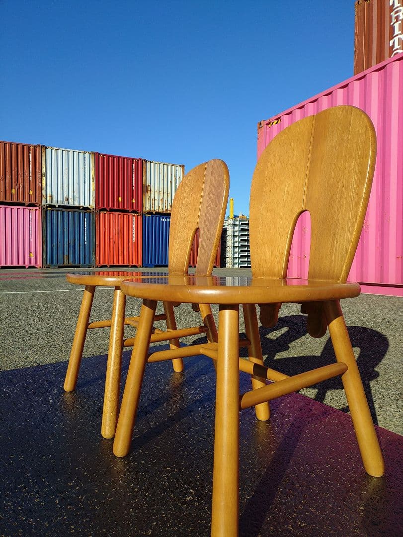 カリモク　ダイニングチェア　2脚セット