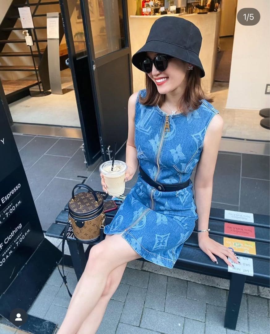 【nijicoさん着用】FENDIフェンディコットンバケットハット