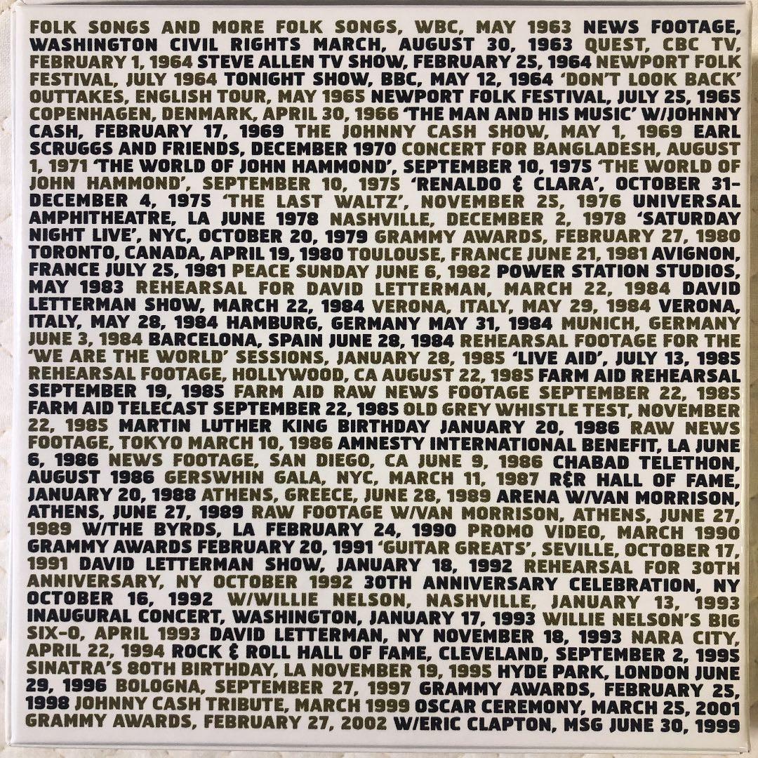 6DVD！Bob Dylan/Genuine Telecasts '63-'02