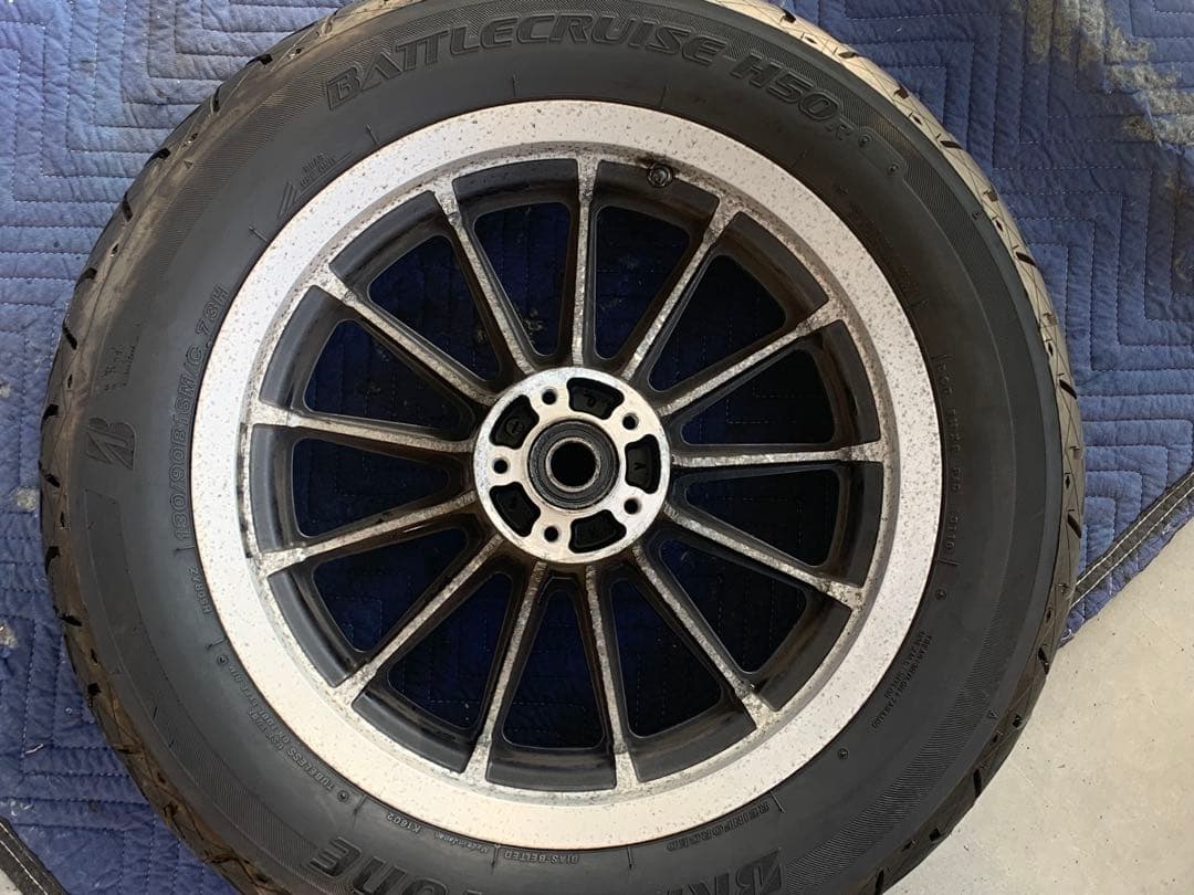 【専用】ハーレー純正 13本キャストホイール フロント リア