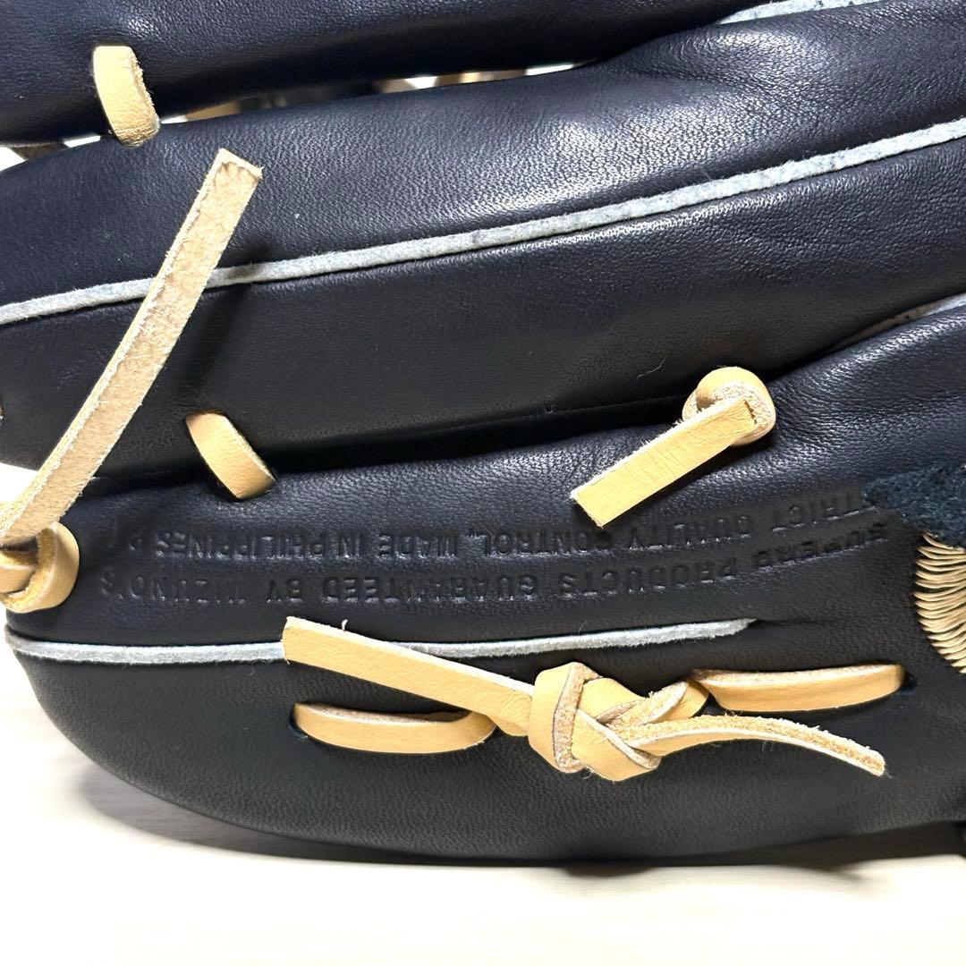 【美品】MIZUNO WILLDRIVE RED U-Plus 軟式 グローブ