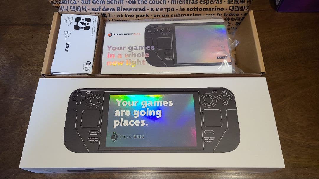SteamDeck OLED 512GB＋専用カバー＋ Anker製スタンド