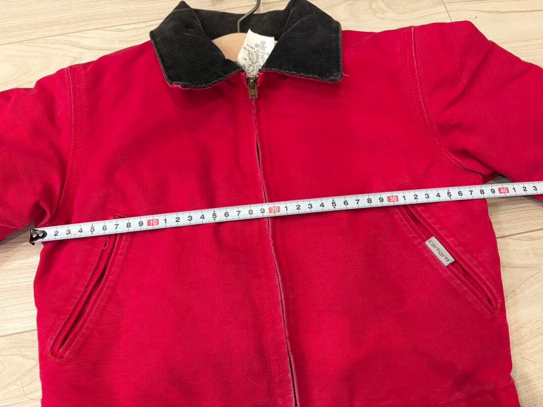 カーハート　キッズ　デトロイトジャケット　星タグ　ビンテージ　アメリカ製　USA