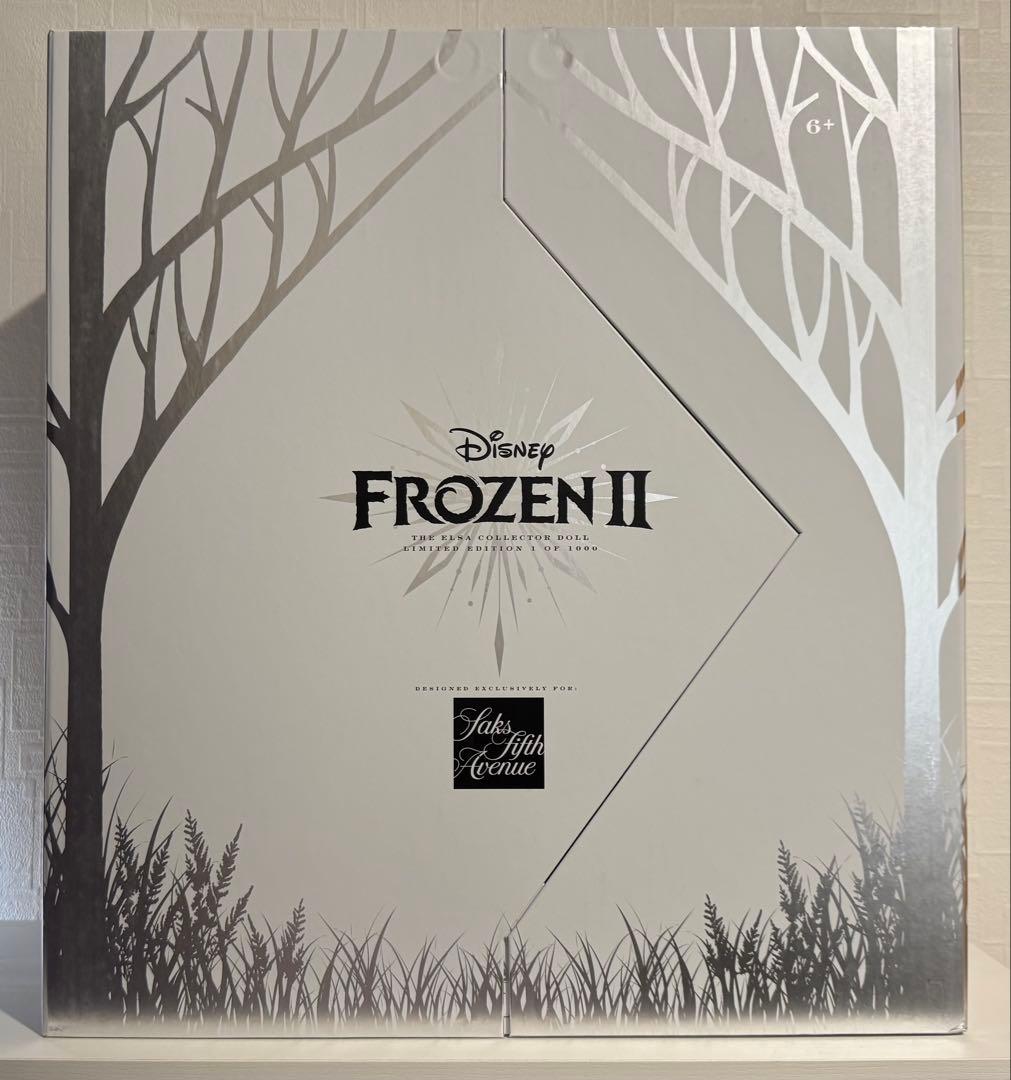 ディズニー アナと雪の女王 SAKSリミテッドドール アナ＆エルサ LE1000