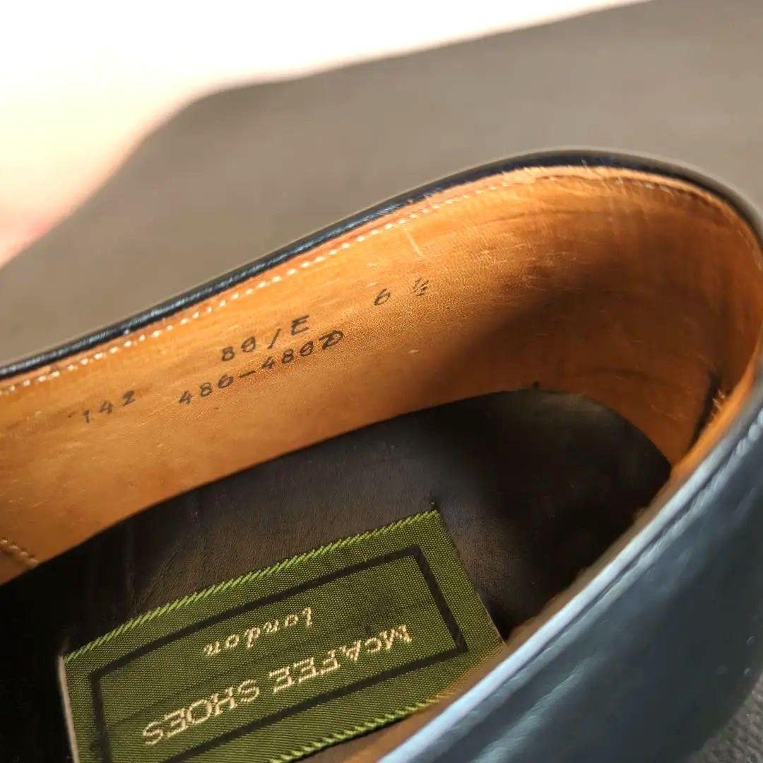 デッドストック チーニー製マカフィー MADE IN England 黒