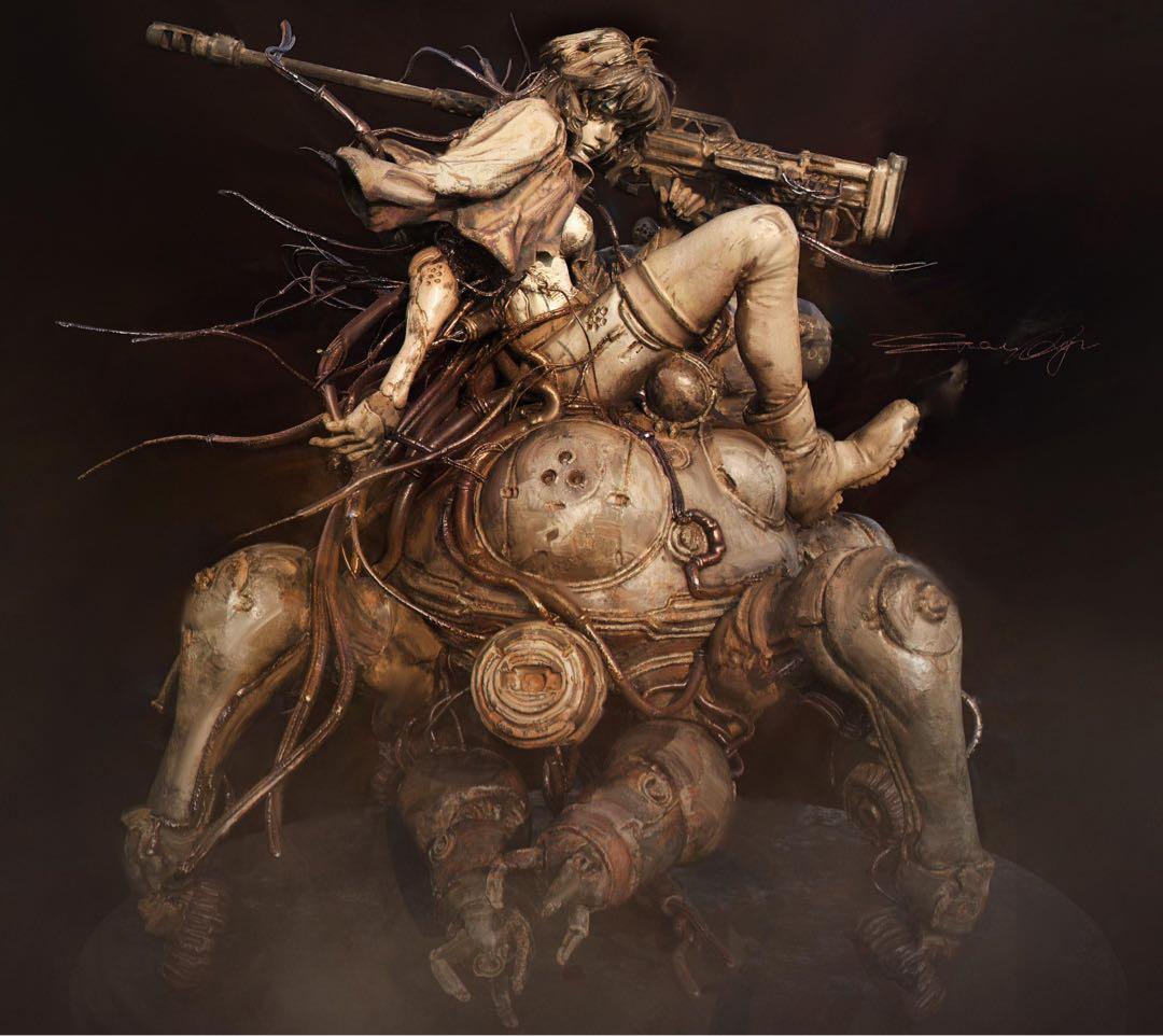 攻殻機動隊　草薙素子　タチコマEntei ryu ワンフェス　wf