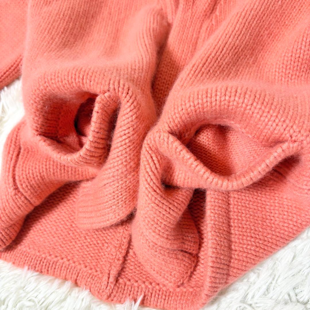 ラルフローレン コレクション パープルレーベル カシミヤ混 カーディガン ピンク