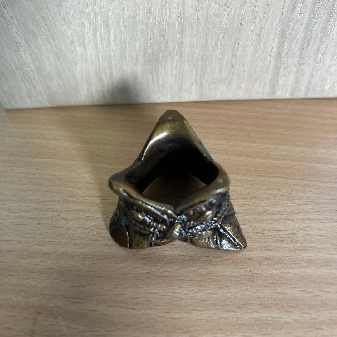 唐銅 七種蓋置 芳光造 茶道具 茶器 蓋置 共箱 共布 美品 です。