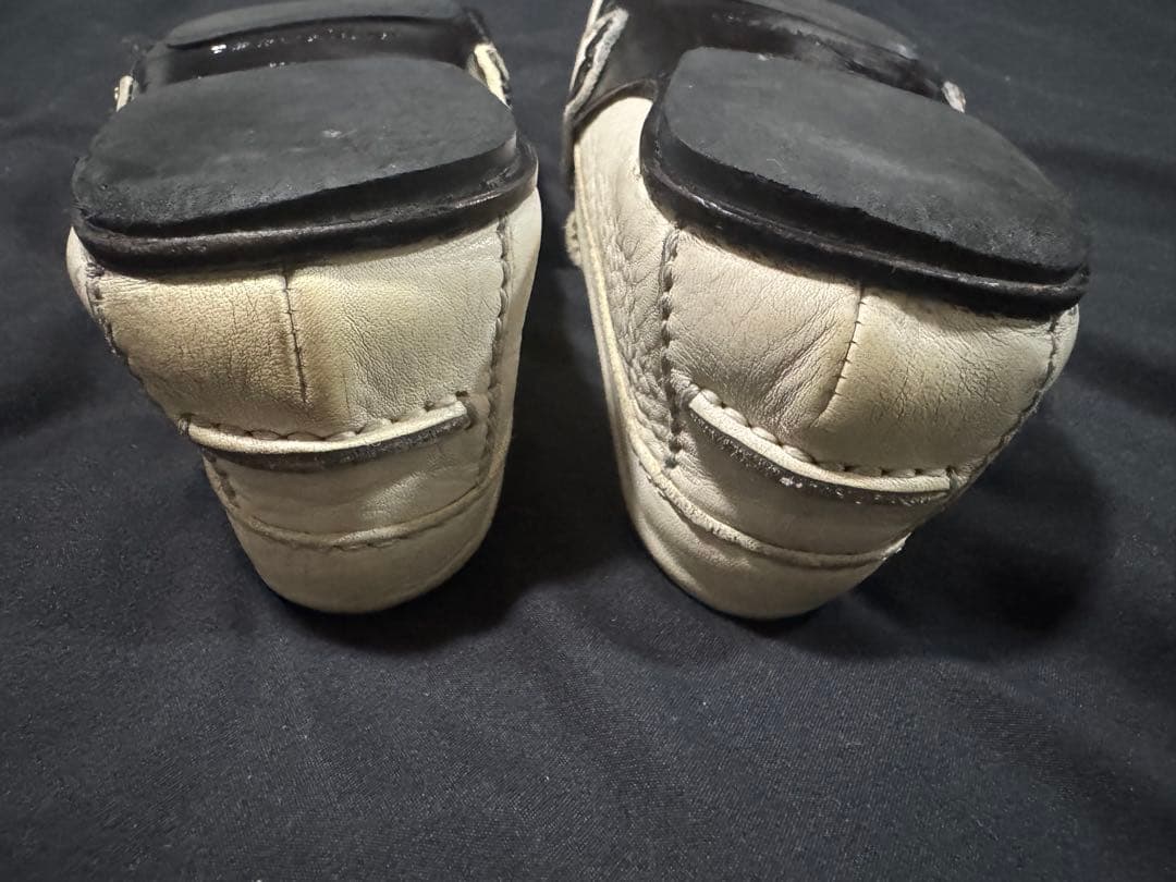 ディースクエアード 26.5cm スリッポン ホワイト