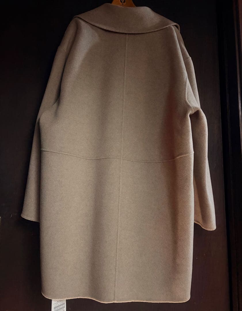 タグ付き未着用 NOBLE ノーブル Super 160s リバーミドルコート