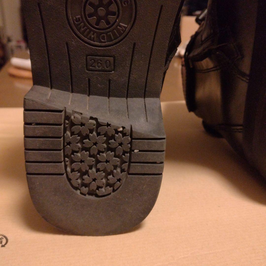 ヨミルッチ様、ワイルドウィングブーツ　スワロー　26.0　厚底