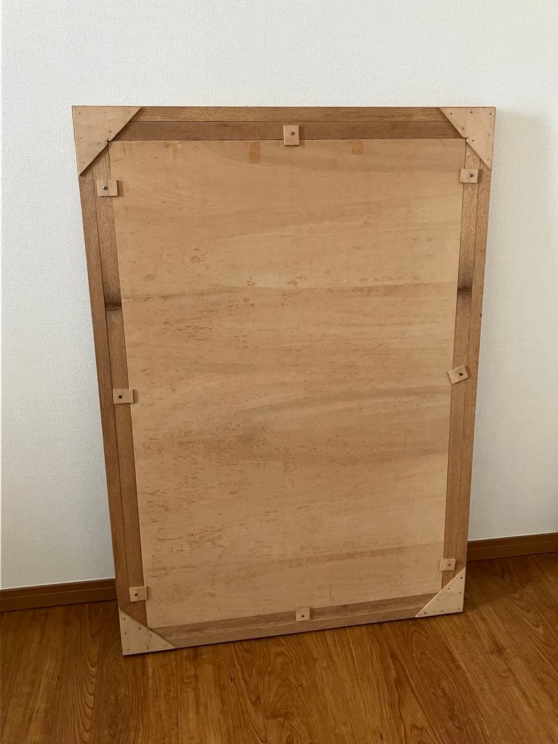 木製　鏡　立て掛け　ウォールミラー　姿見　大型