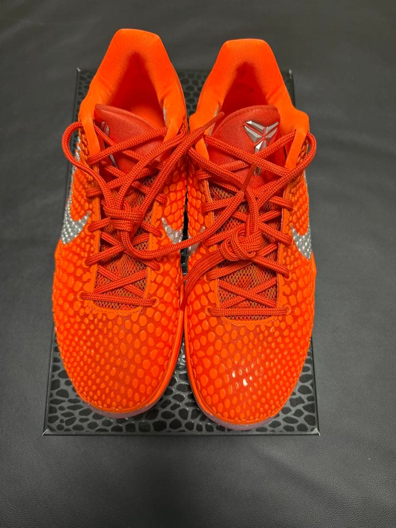NIKE Kobe6 Protro Total Orange 25cmバッシュ