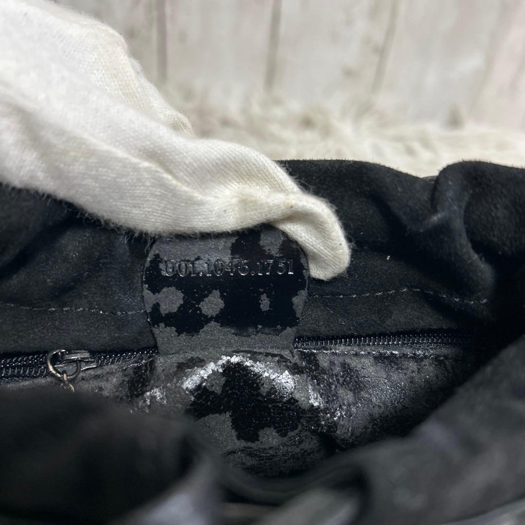 GUCCI チェーン　ショルダーバッグ　カゴバッグ　ブラック　カゴ