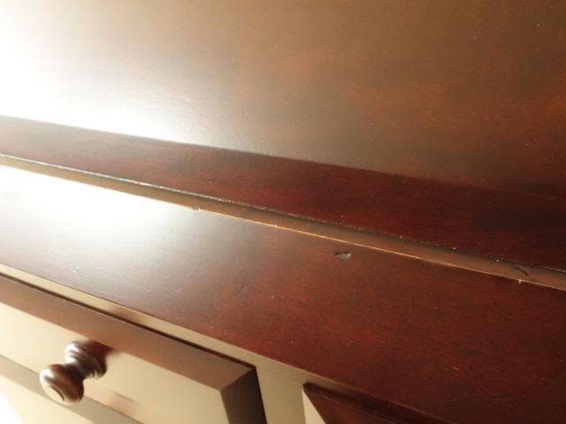 松本民芸家具　座ビューロー　ライティング　取手　座机　 再塗装済　ＵＳＥＤ