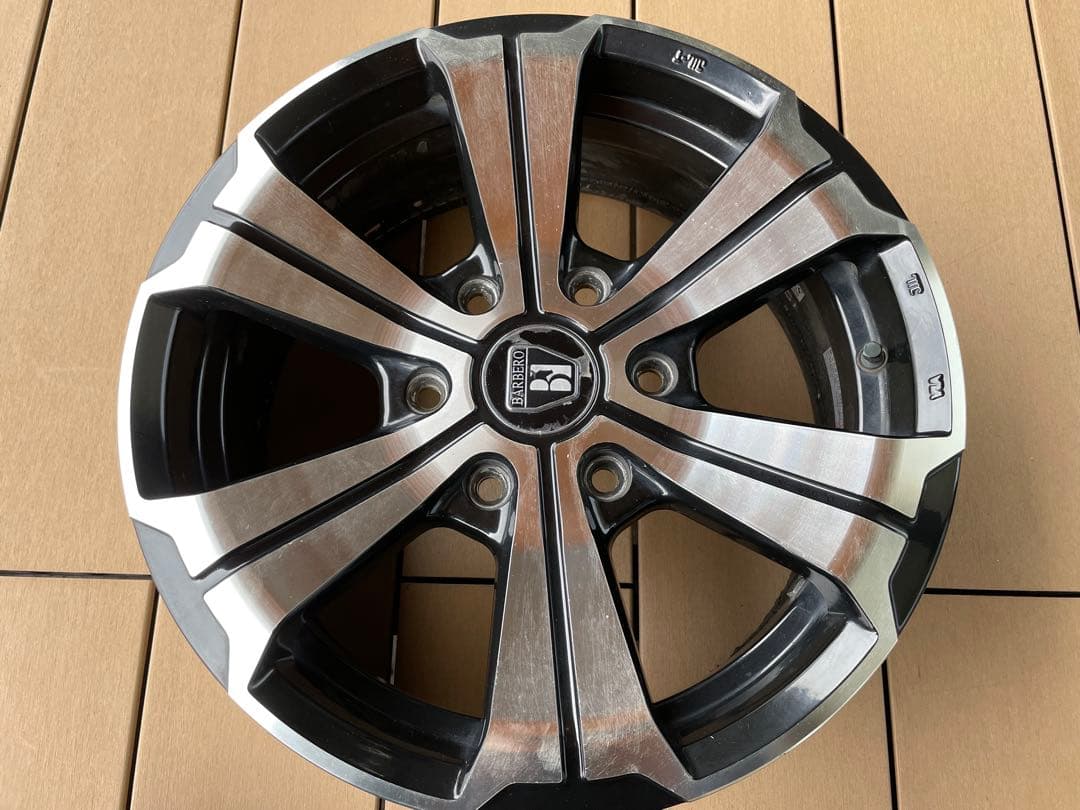 あBARBERO バルベロ アーバングランデ 17インチ ホイールのみ4本