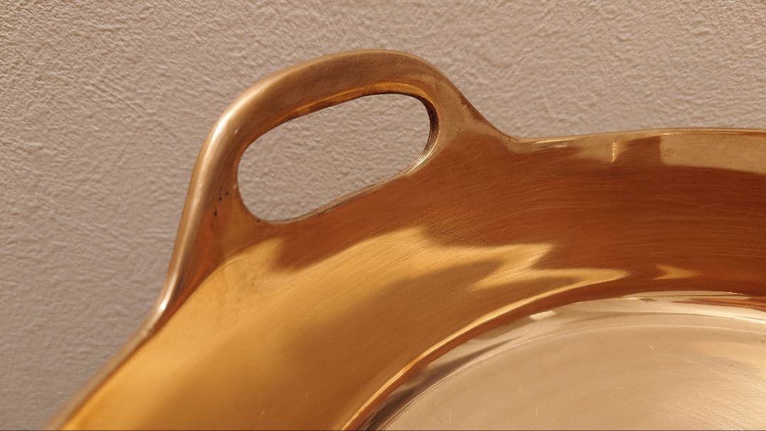 希少 有次 平井鋳造所 27cm 2mm厚 砲金 天ぷら鍋 送料込み