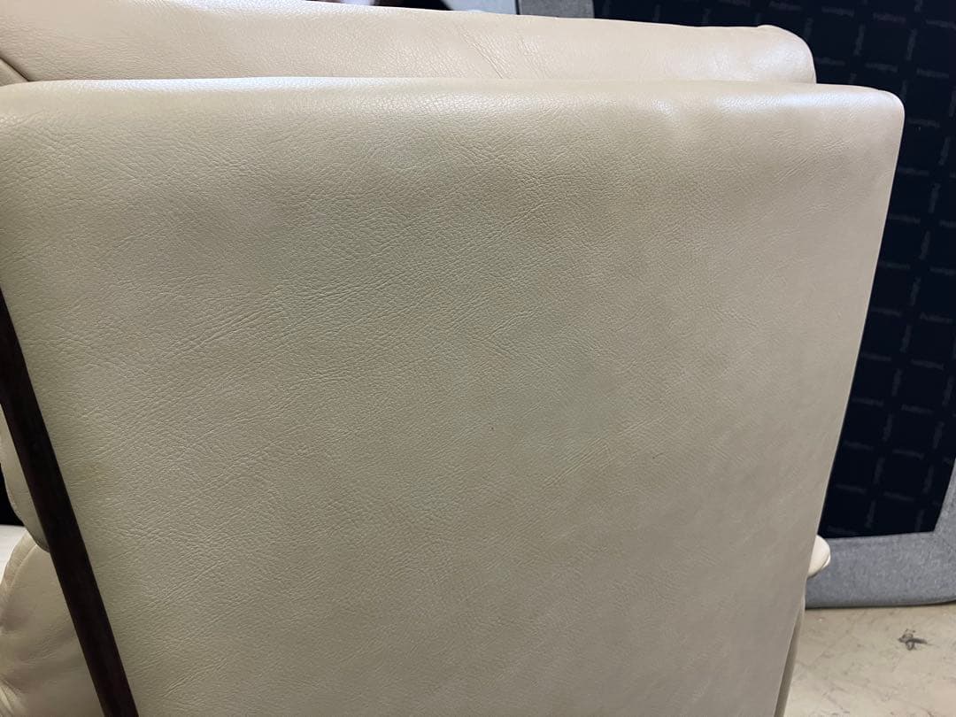 karimoku カリモク ZT71モデル レザー 1人掛けソファ 1P 肘掛け