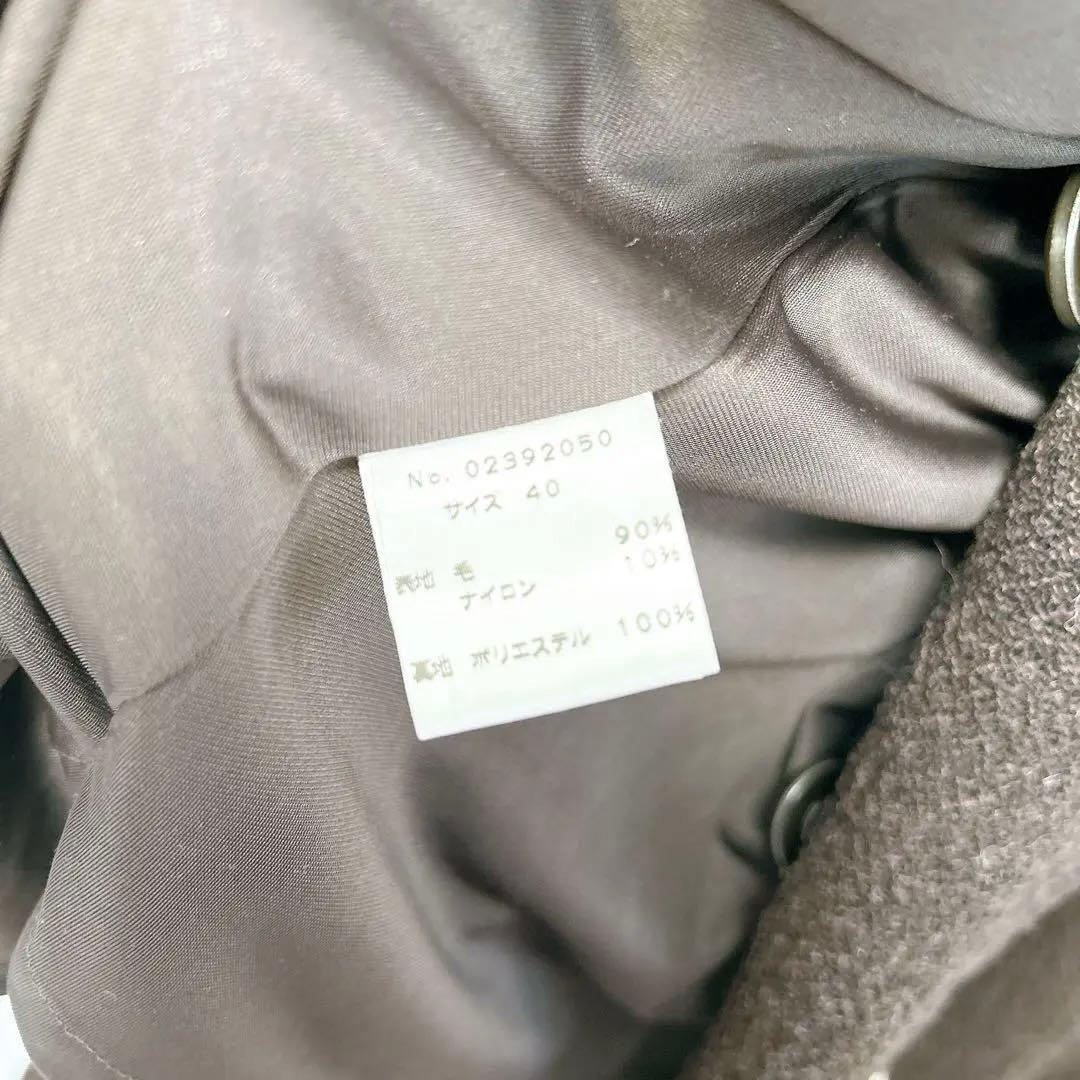 【極美品】慈雨 ジウ センソユニコ 変型ジャケット アシンメトリー L 40 黒