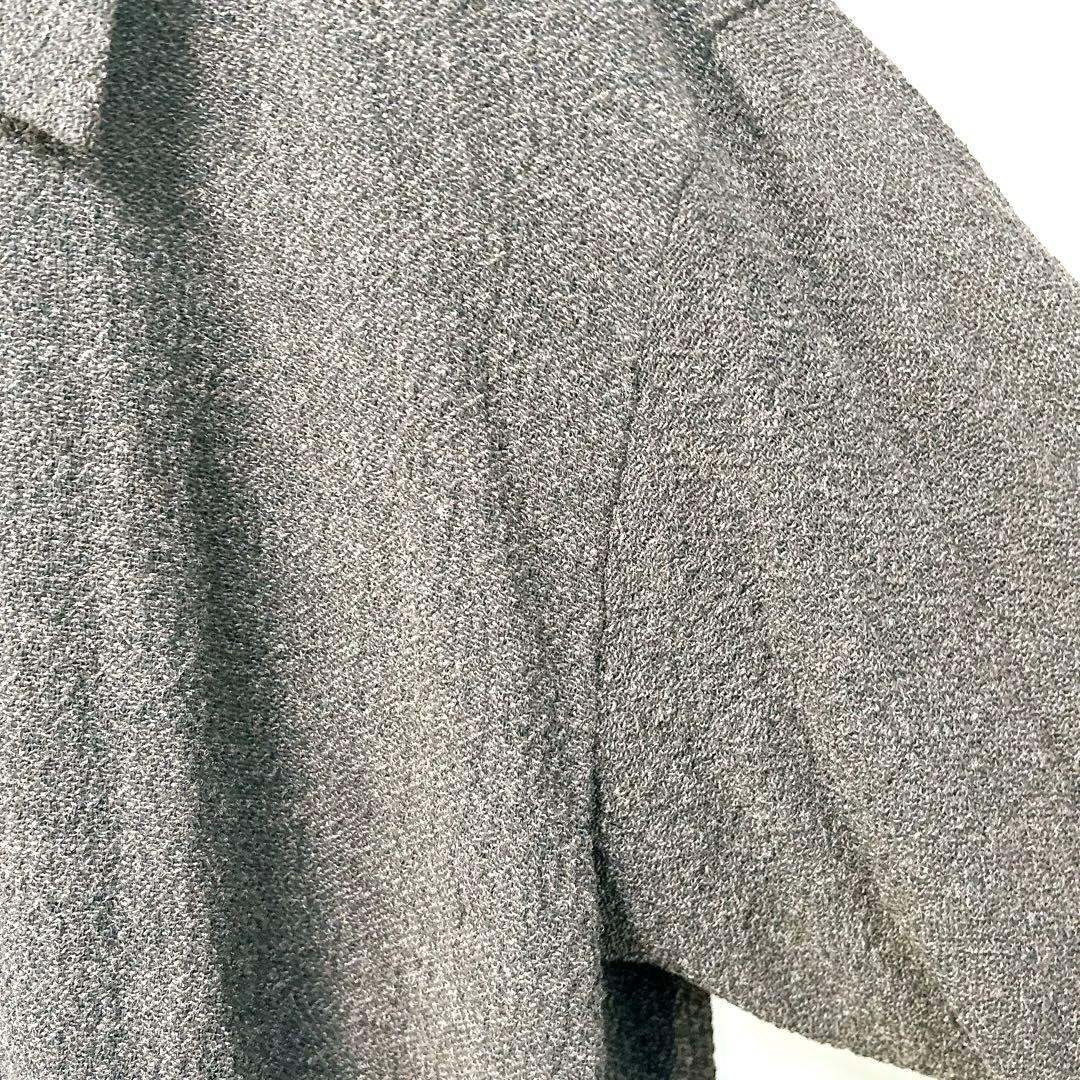 【極美品】慈雨 ジウ センソユニコ 変型ジャケット アシンメトリー L 40 黒